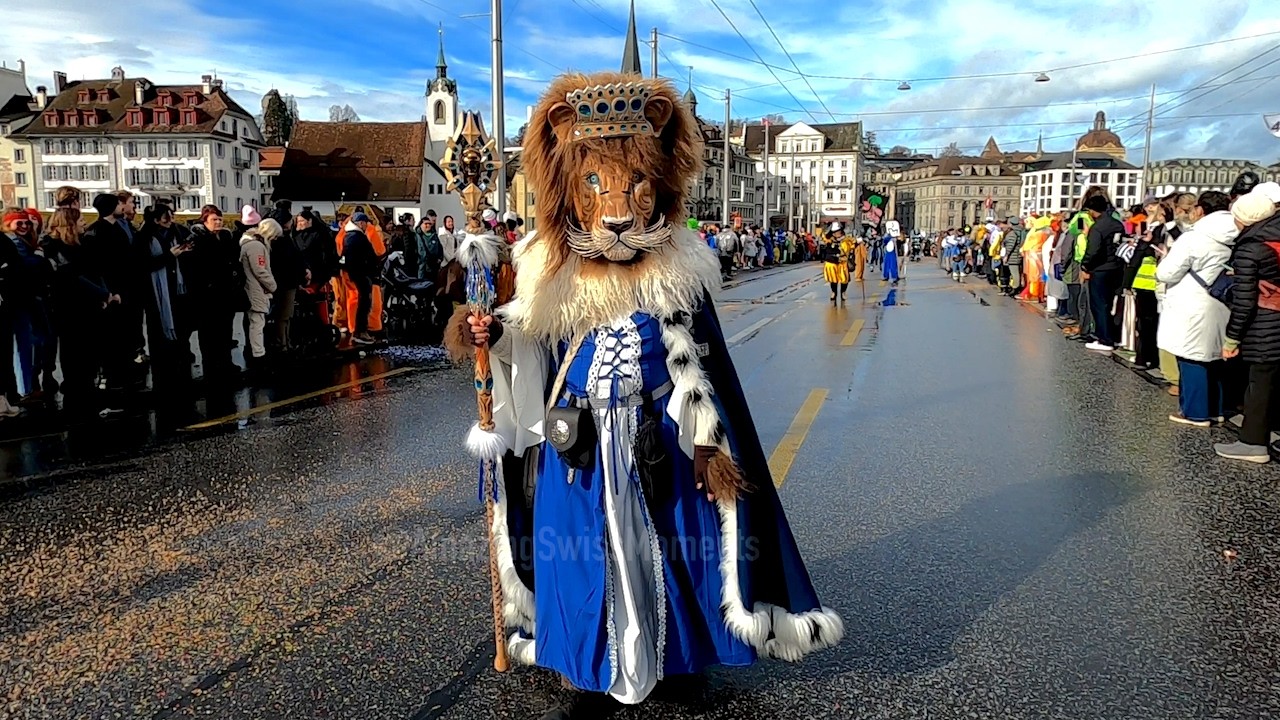 Luzerner Fasnacht 2026 🎉 Schmutziger Donnerstag Fasnachtsumzug | Fritschi Umzug