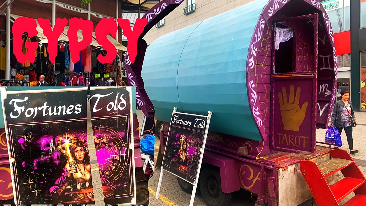 Gypsy Fortune teller in Birmingham West Midlands UK YouTube