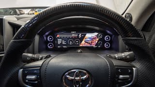 How to remove your dash cluster on LC200 to install Digital Dash - EC Offroad - Carobotor Upgrade
