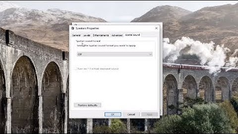 How to Turn on Spatial Sound In Windows 10 [Tutorial]