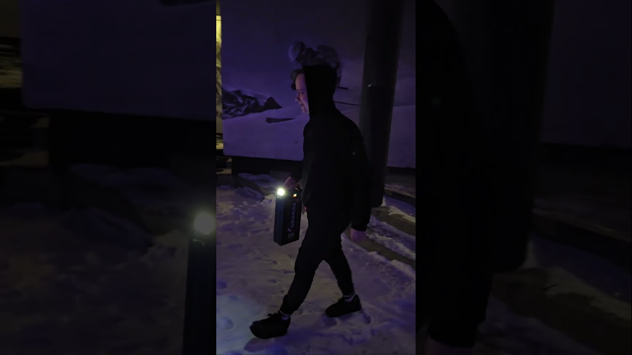 Неплохой такой "фонарик"...