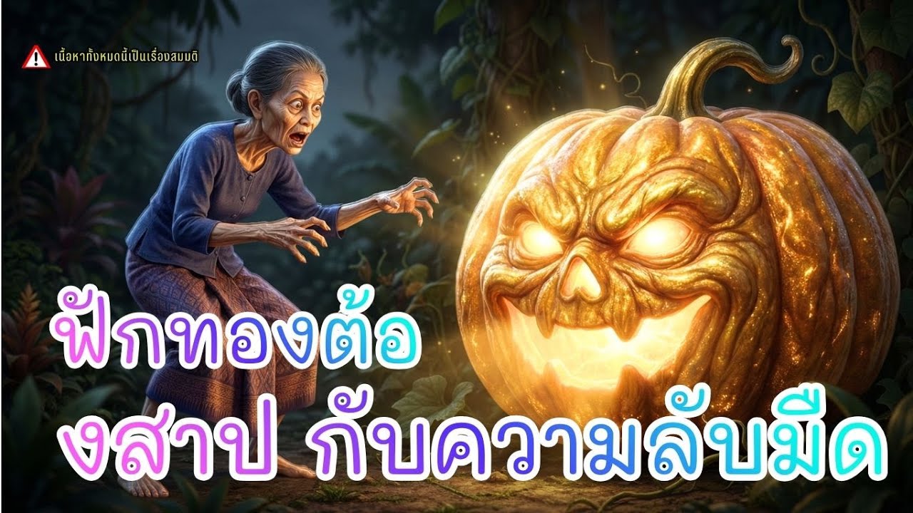 ฟักทองพูดได้กับแม่เลี้ยงจอมโลภ | นิทานพื้นบ้าน |นิทานพื้นบ้านไทย | นิทานก่อนนอน