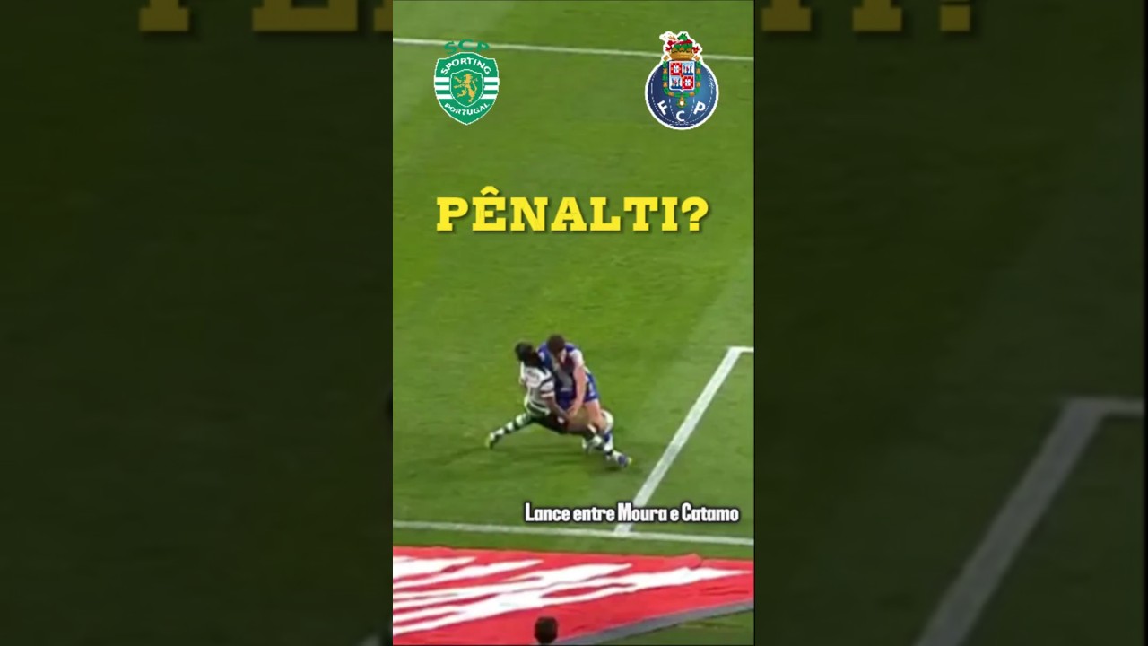 PÊNALTI? 😱 Catano vs Moura — A Análise RÁPIDA do Lance!