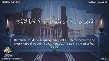 Sourate An-Najm | Al-Mohisni (53) سورة النجم | محمد المحيسني