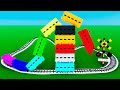 【踏切アニメ】飛びこえる電車【カンカン】Railroad Crossing Train Animation