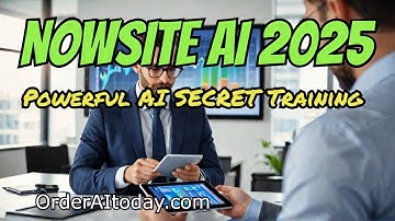 NOWSITE AI 2025: These Powerful AI Tips Generate Big Income!