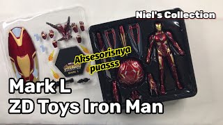 Zd Toys Iron Man Mark 50 Mark L Mk50 Marvel Avangers Infinity War Review Bhs Indonesia