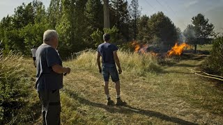 Records de chaleur battus avec la canicule, qui se déplace vers l'est de la France • FRANCE 24