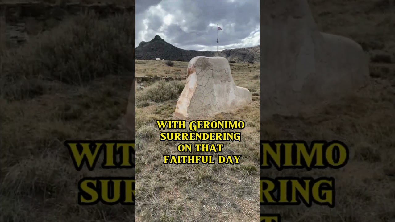 “GERONIMO SURRENDERS ” Ends 25 YEAR WAR WITH US    #geronimo  #history