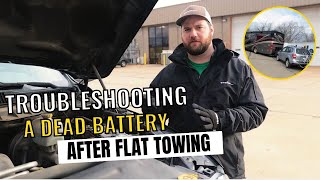 Troubleshooting a Dead Battery After Flat Towing