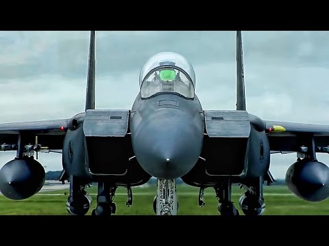 Two Good Clips Of U.S. Air Force F-15 Eagle Fighter Jets
