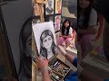 رسم مباشر لطفلة كيوت تفاصيل صغيرة ونتيجة مليانة براءةة رسم فن رسم مباشر Art Portrait 