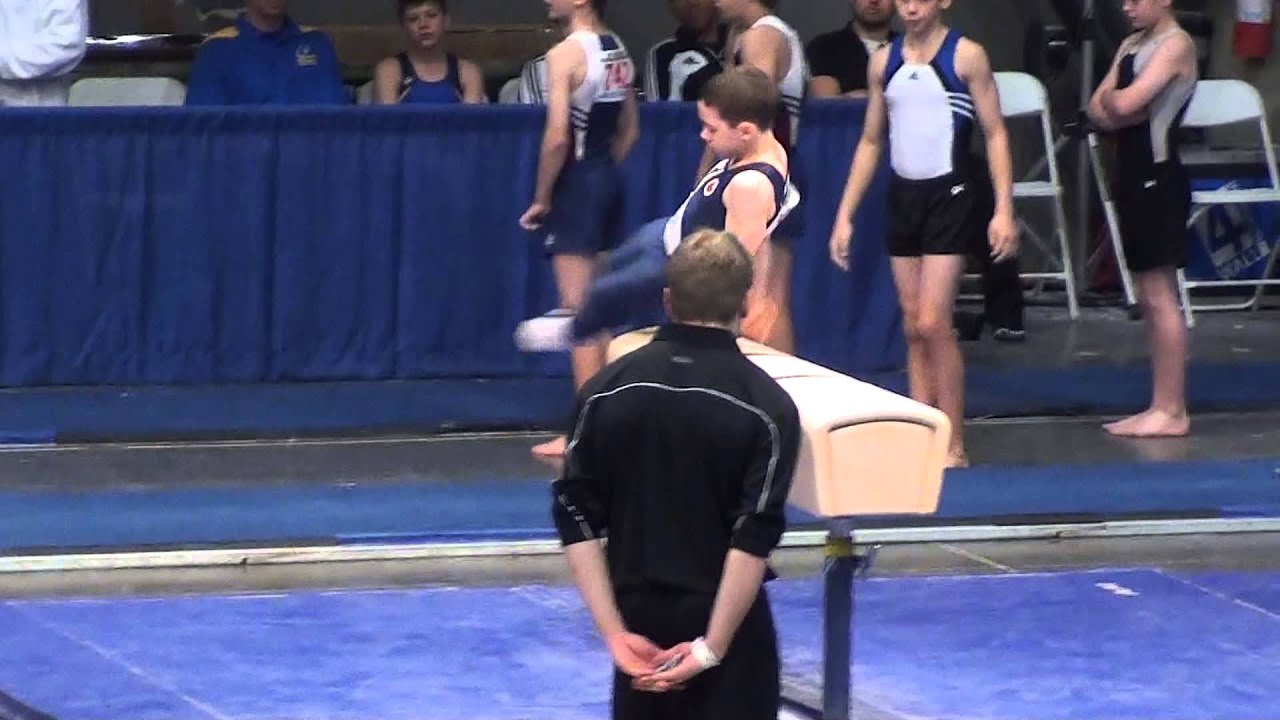 Elijah's Level 7 Pommel horse routine, BlackJack Men's Championships