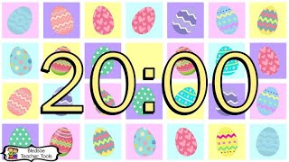 Easter Egg Timer with Music   20 Minute Timer