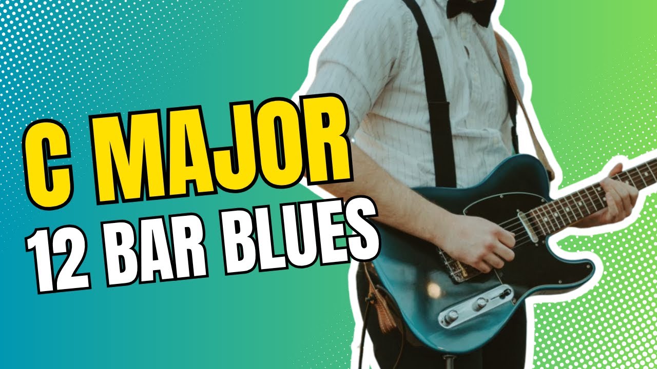 12 Bar Blues Jam in C Major – Medium Slow Groove Backing Track (90 BPM ...