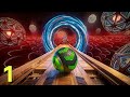 Going Balls, SpeedRun, Going Balls Portal Run Gameplay Level 1 🏀🥎⚽🎱