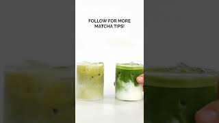 How to tell bad from good Matcha! #shorts