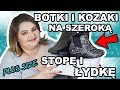 👢 BOTKI I KOZAKI NA SZEROKĄ STOPĘ I ŁYDKĘ 👢 Nowości  na Jesień Zimę 2019/20 I OdSzewca.pl  Bonprix