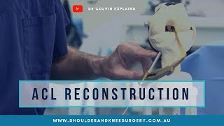 ACL reconstruction - Perth Shoulder and Knee Surgeon