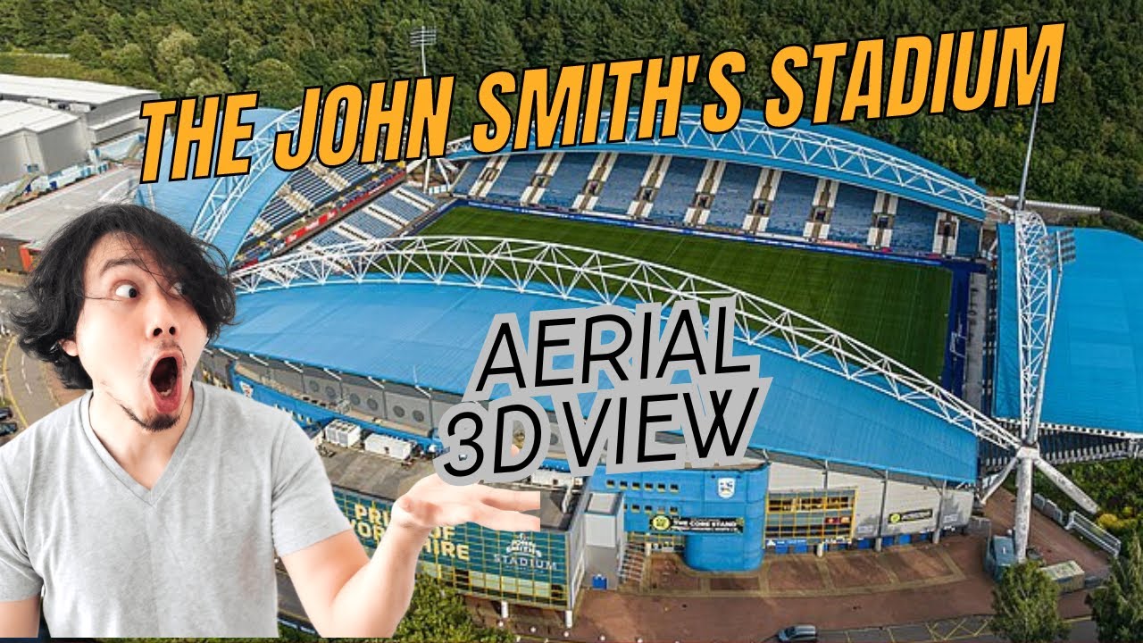 Amazing 3D Aerial View of The John Smith's Stadium | Huddersfield UK