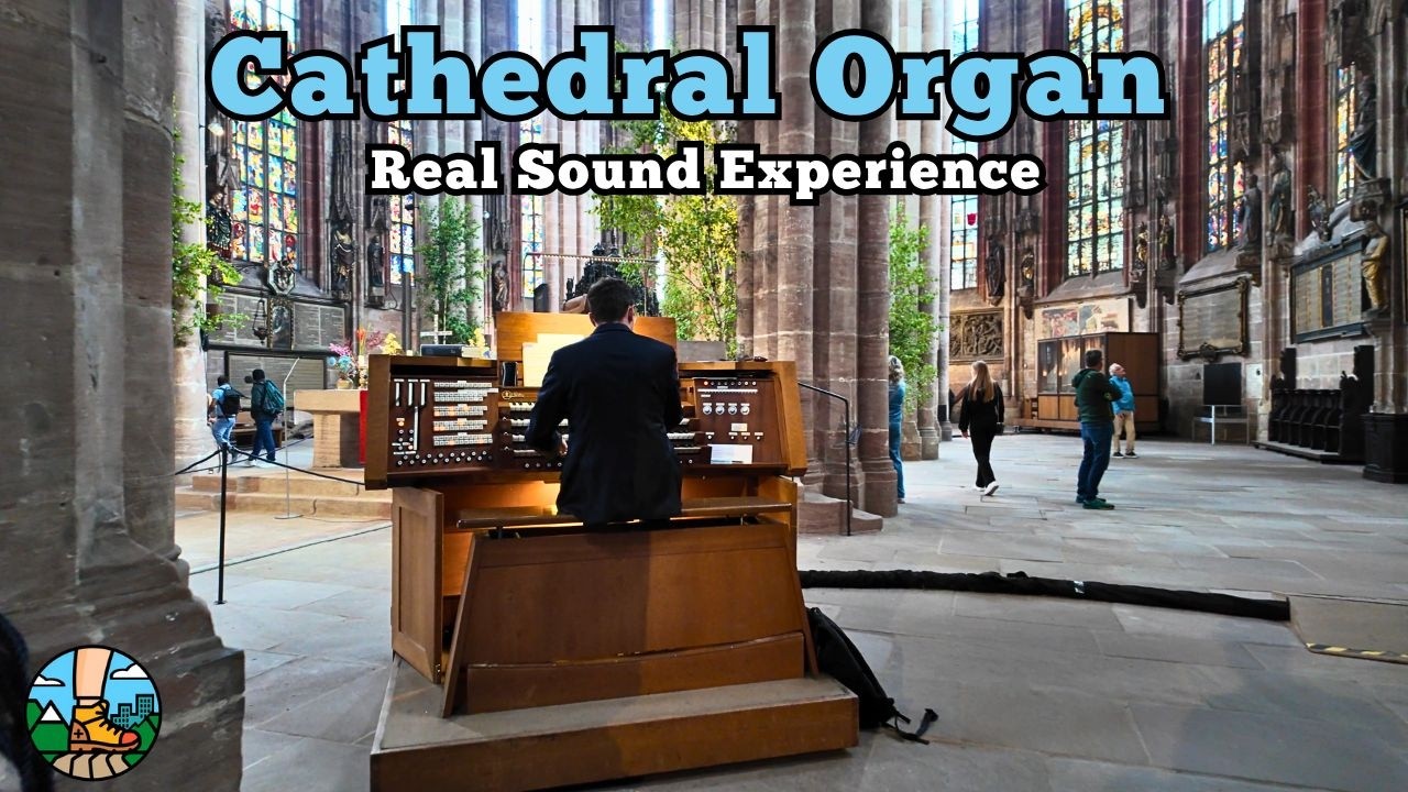 Órgano en Iglesias Históricas de Europa | Recorrido a Pie con Música en Vivo | Walking Tour 4K 🚶‍♂️🌍