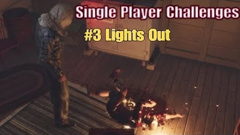 Friday the 13th The Game: Single Player Challenges #3 Lights Out