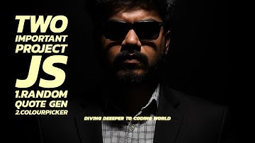 2 JavaScript Mini Projects in 1 Video | Color Changer & Random Quote Generator for Beginners