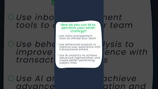 How do you use AI to optimize your email strategy? - FAQ by Mailtrap