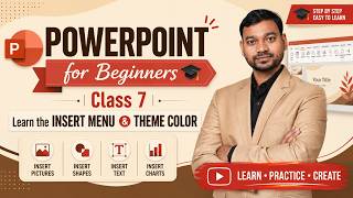 PowerPoint for Beginners 🎓 | Class 7 | Learn the Insert Menu