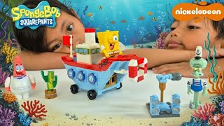 Unboxing Dan Bermain Mainan Lego Spongebob