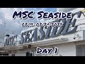 MSC Seaside Cruise | Embarkation | Feb. 2025 | Day 1