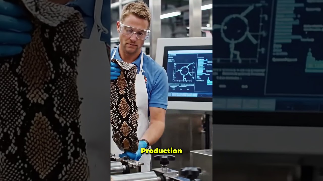 From Snake Skin to Luxury Jacket 