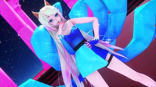 【MMD】K/DA - THE BADDEST【Ahri K/DA All Out】【60fps】 MODEL DOWNLOAD