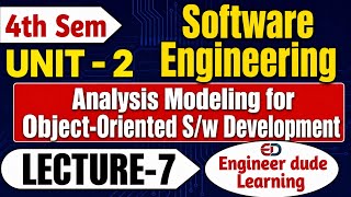 What is Analysis Modeling For Object-Oriented Software Development  @Engineerdude-g6m 