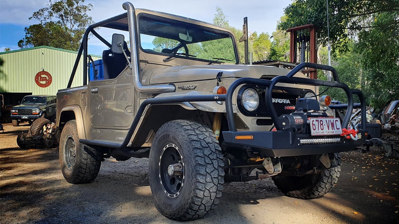 BJ40 1979 with a 13BT - Sandy Shorty