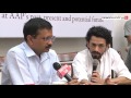 Arvind Kejriwal in conversation with Abhinandan Sekhri