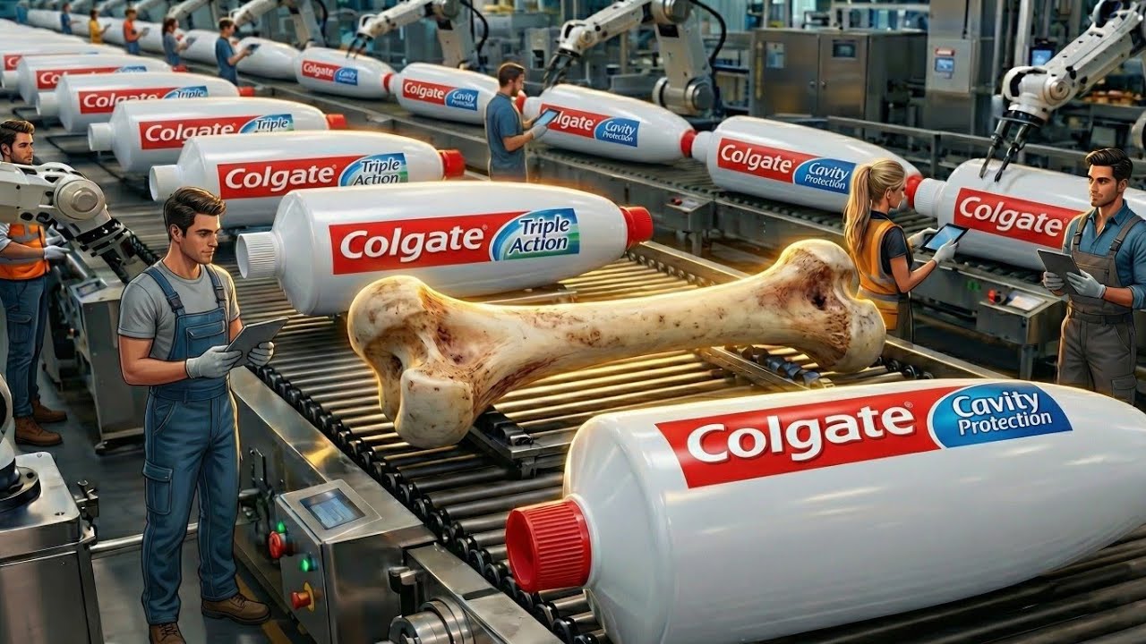 From Animal Bones to Toothpaste! Inside the World's Largest Toothpaste ...