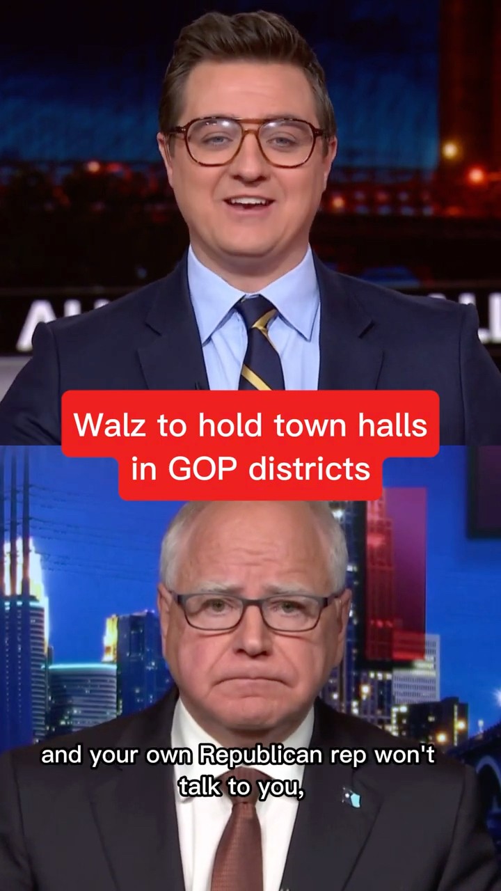 Tim Walz to hold town halls in GOP districts