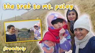 THE TREK TO MT. PULAG | CANDY PANGILINAN | ROADTRIP