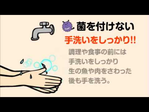 家庭で食中毒を予防しよう