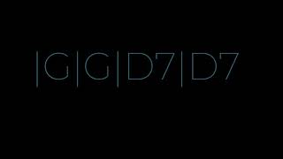G D7 Two Chord Backing Track
