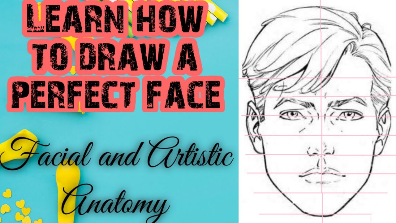 Learn how to draw a perfect face - YouTube