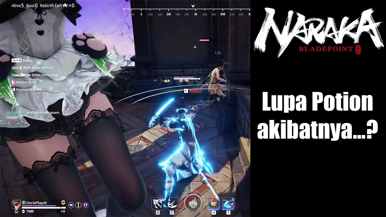Viper Ning - Dan kejadian lagi, lupa Potion! | NARAKA BLADEPOINT ...