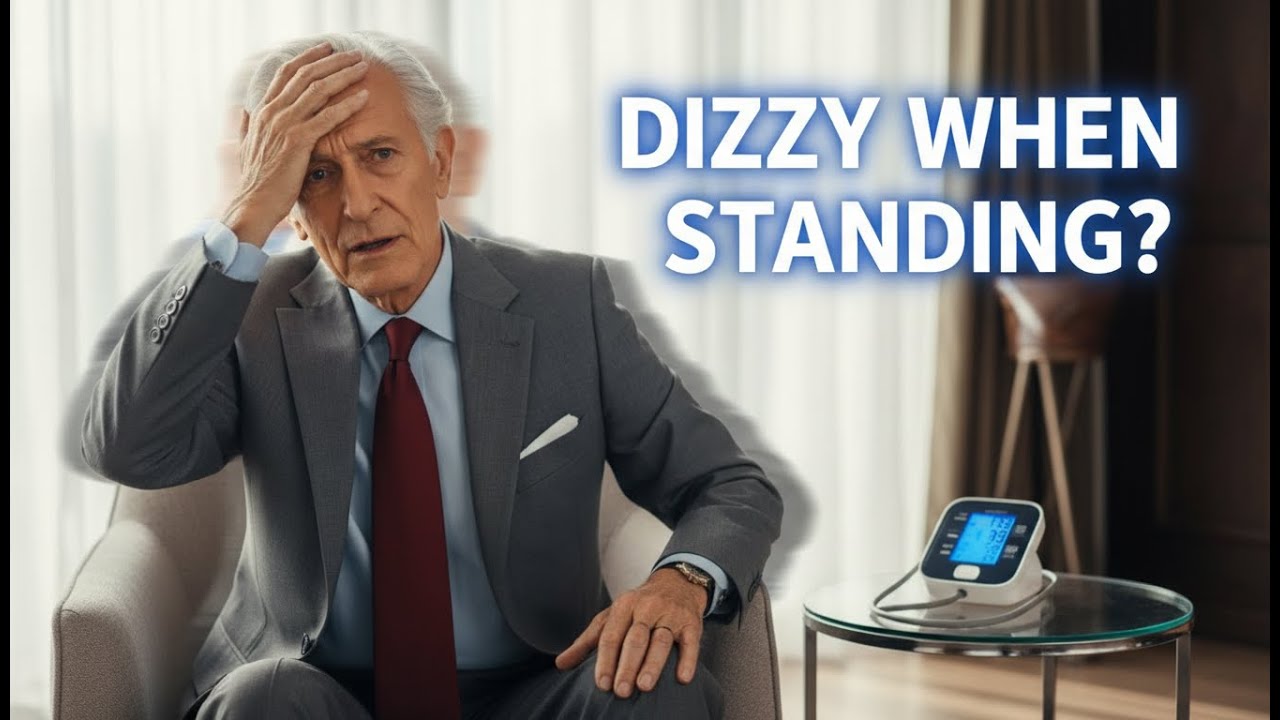 SENIORS: Why You Feel Dizzy When Standing Up (BP Warning Sign) - YouTube