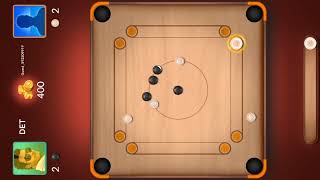 🔥DET vs Guest🔥Online carrom board game | Noob Gameplay 🥴Carrom pool android gameplay #3 screenshot 3