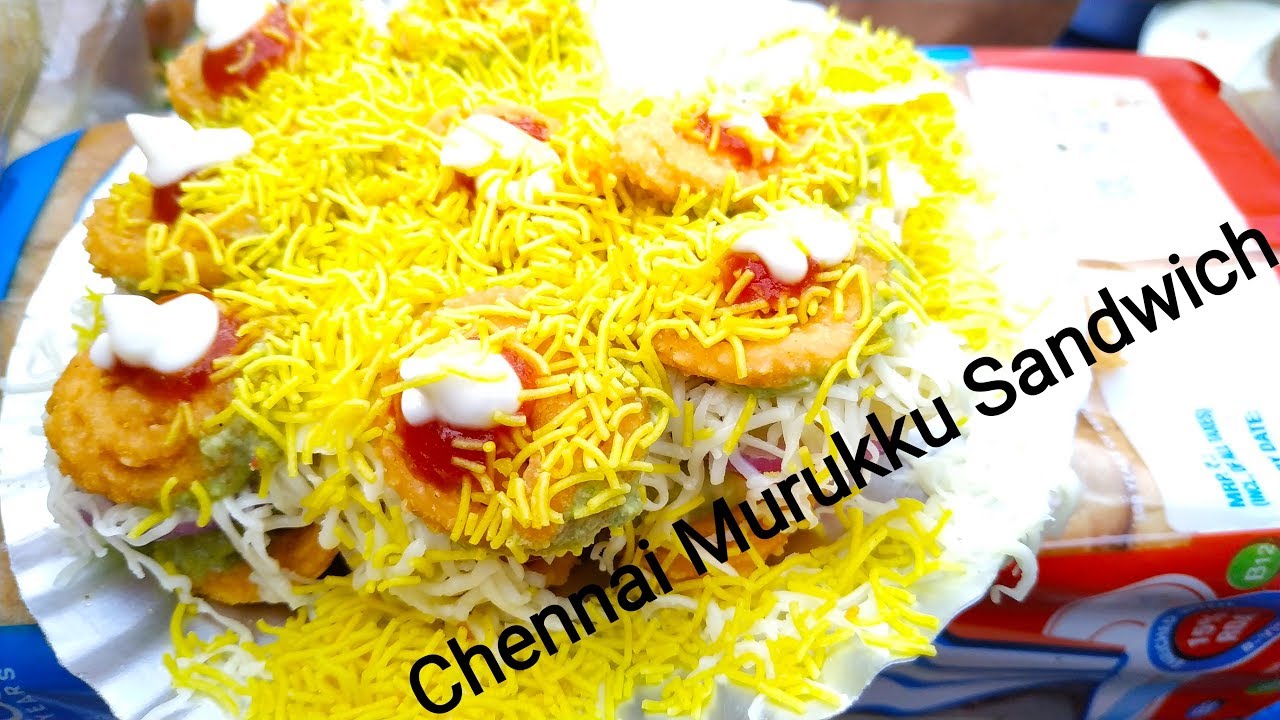 Chennai Sowcarpet Murukku Sandwich Food Walk In Chennai s Sowcarpet 