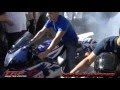 2014 COAMO SAN BLAS MARATHON MOTORCYCLE BURNOUTS