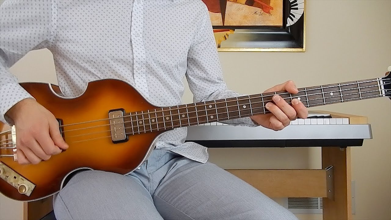 The Beatles - Get Back - Bass Cover - Hofner 500/1 '62