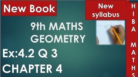 9th maths chapter 4 exercise 4.2 question 3 tn samacheer hiba maths