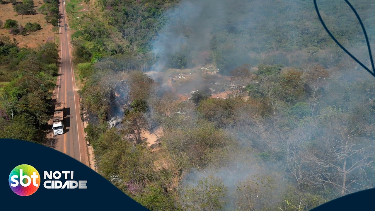 SUPERCÂMERA DA TV REAL REGISTRA INCÊNDIO AO VIVO